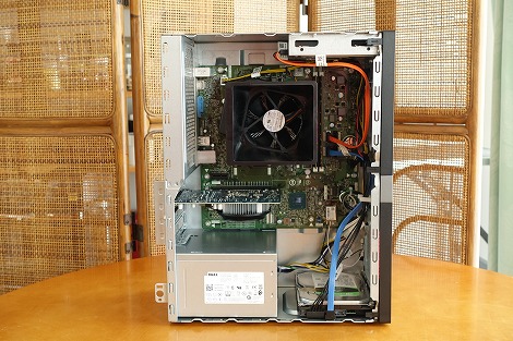Vostro 3000シリーズミニタワー筐体内部レビュー/パソコン徹底比較購入