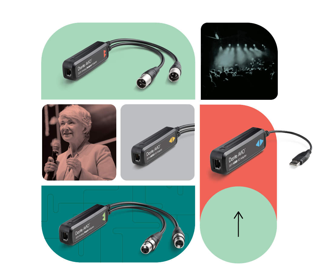Dante AVIO Adapters | Dante