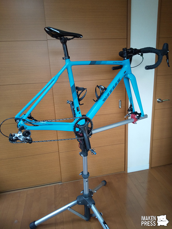 ミノウラRS-1600スルーアクスル対応化 – imakenpressブログ