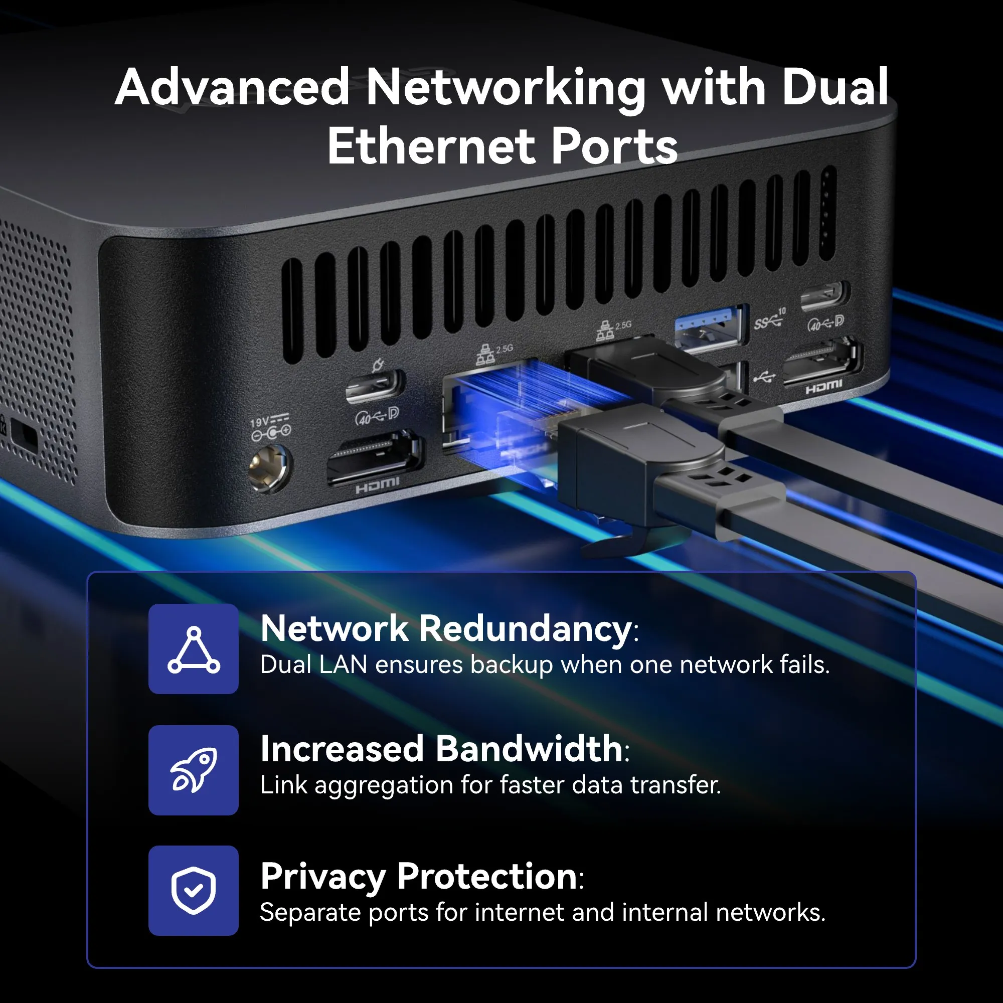 GT1 Mega AI mini PC | Powered by Intel Core Ultra 7/9 - GEEKOM