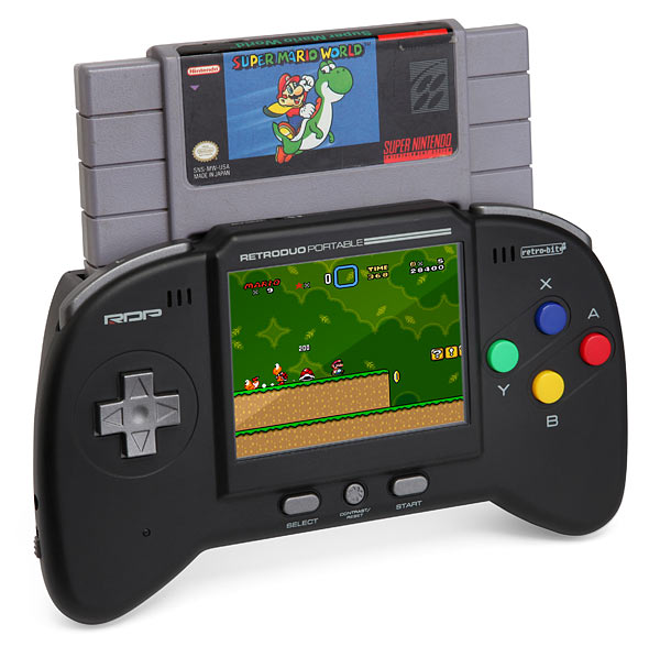 Retro Duo Portable NES/SNES Game System - GeekAlerts