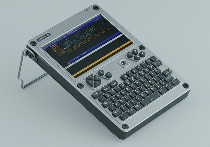 ClockworkPi uConsole Linux handheld PC - Geeky Gadgets