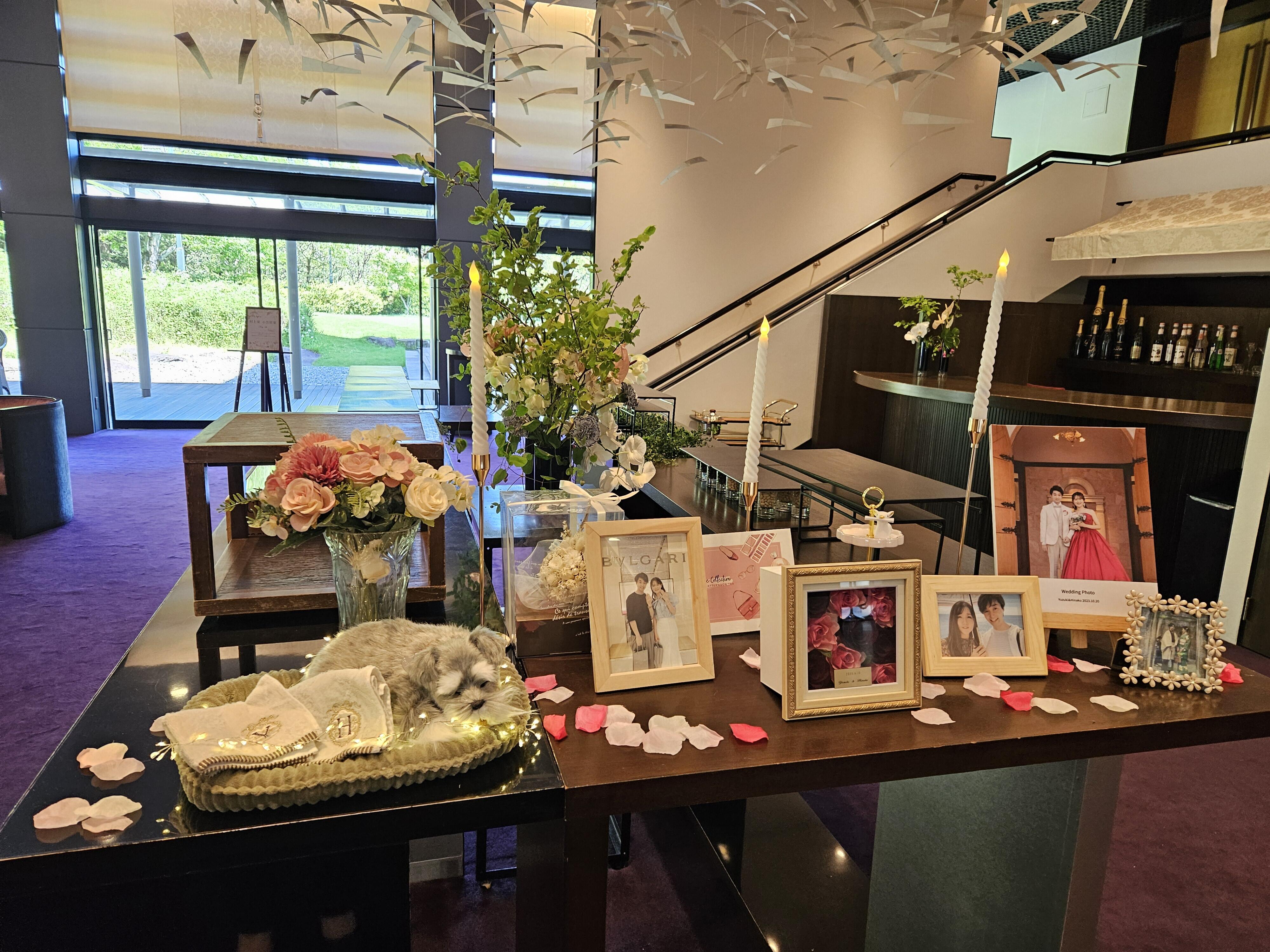 こだわりが溢れたウェルカムスペースをご紹介☆ - ブログ | 迎賓館