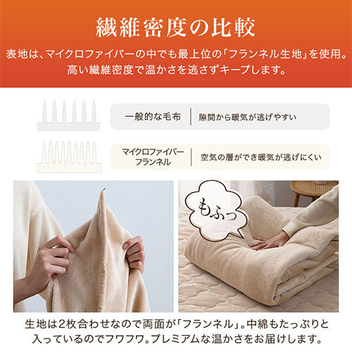 4層プレミアム毛布 D 掛けふとん 毛布 おしゃれ ぼん家具 BRG000478