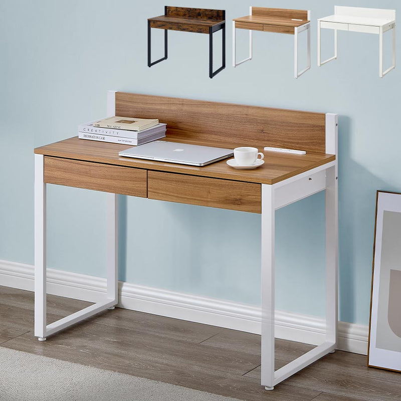 パソコンデスク コンセント USBポート付き デスク おしゃれ ぼん家具