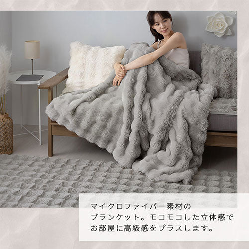 マイクロファイバーブランケット ハーフサイズ ファブリック