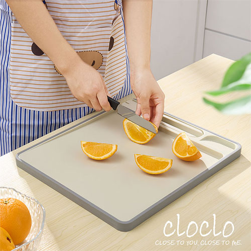 多機能まな板 キッチン用品 調理グッズ おしゃれ cloclo KET140139