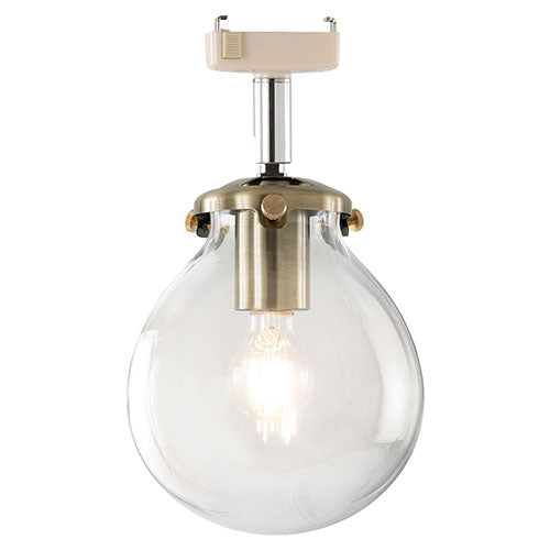 シーリングライト 1灯 ガラス 照明 ライト おしゃれ ぼん家具