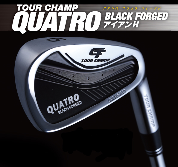 ジオテックゴルフ公式通販サイト / ツアーチャンプ クワトロ ブラック