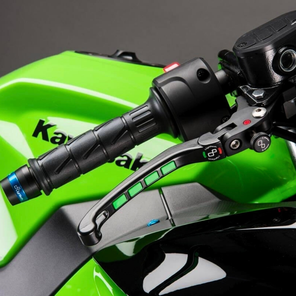 LighTech PRO-GRIP Brake & Clutch Levers - KLEV117K - Kawasaki