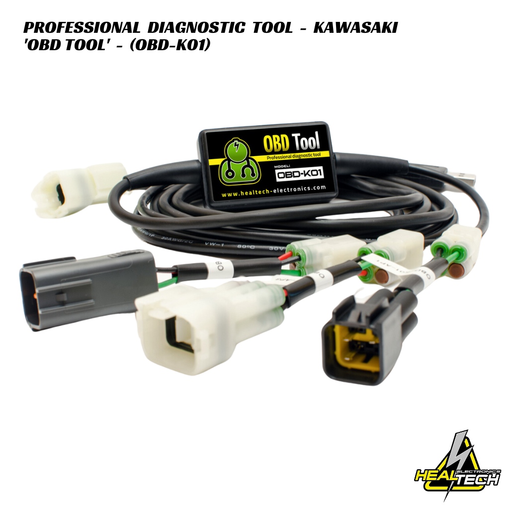 HealTech OBD Tool - OBD-K01 - Professional Diagnostic Tool For