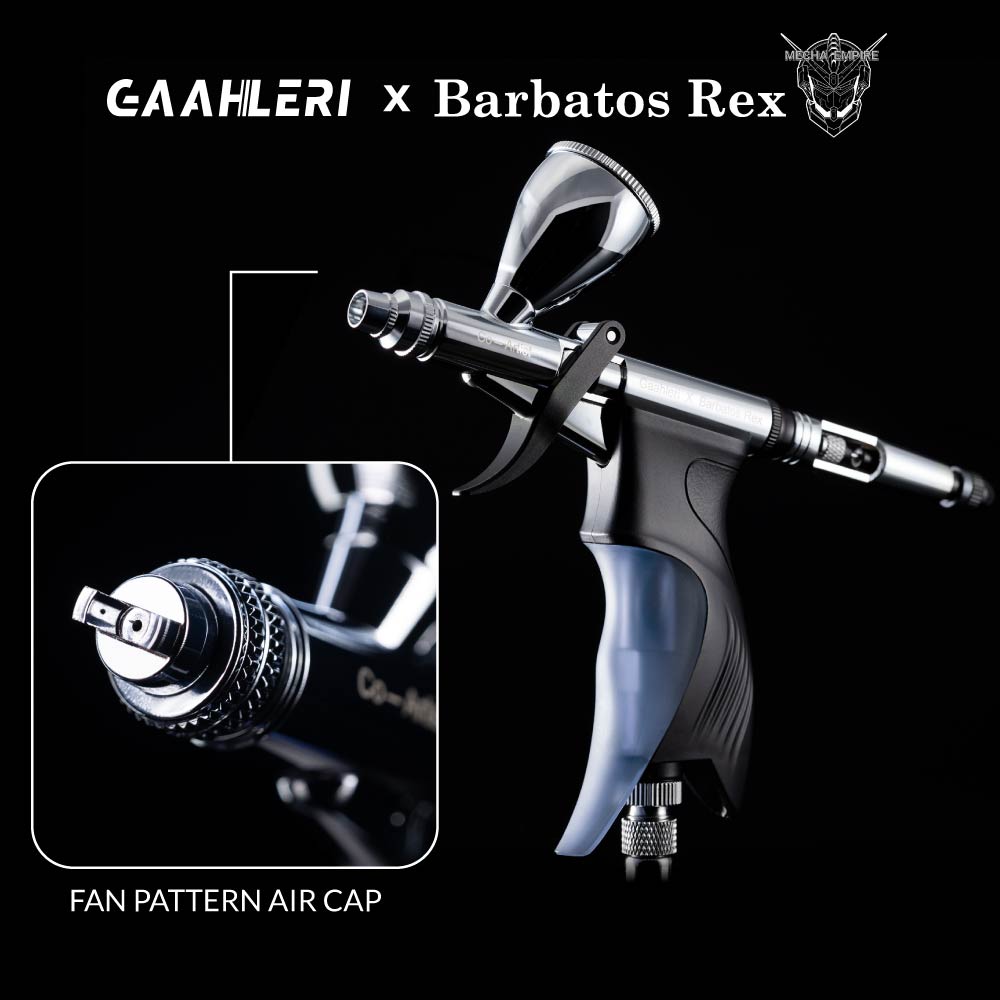 GHAC-Swallowtail & Rex エアブラシ + ファンキャップ + Gaahleri