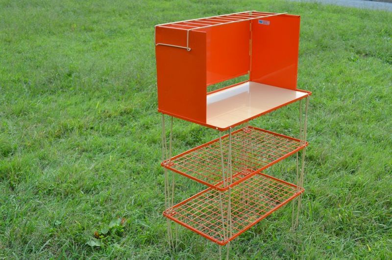 ヴィンテージHago社キャンプキッチン/オレンジ - ガジェットモード