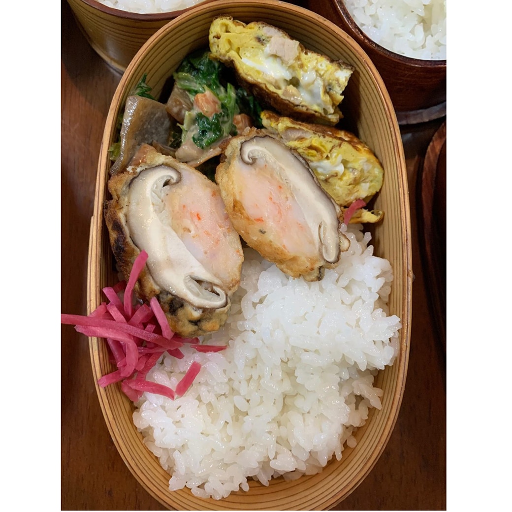 GAIAネット大館工芸社 曲げわっぱのお弁当箱 小判弁当 （中）(中640ml