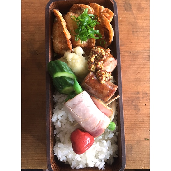 GAIAネット杉の木クラフト 曲げわっぱ弁当箱（拭き漆）角一段 小(一段