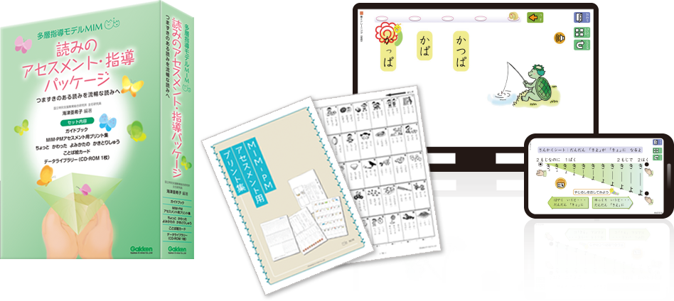 多層指導モデルMIM 読みのアセスメント・指導パッケージ