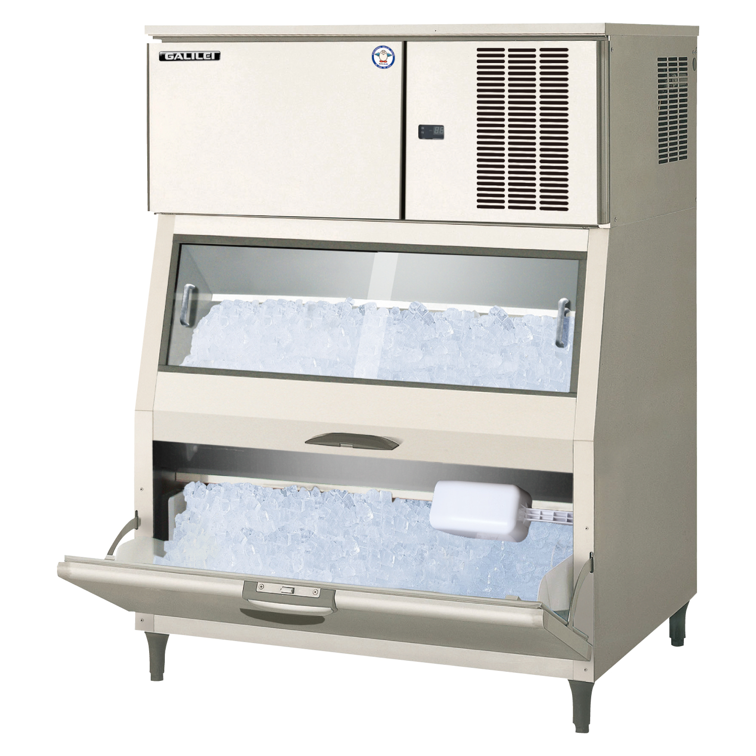 ハーフキューブアイス製氷機スタックオンタイプ - 製品情報 - フクシマ