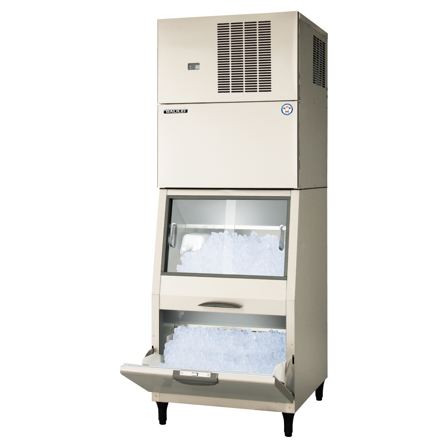 FIC-A240KS3ST - キューブアイス製氷機スタックオンスリムタイプ