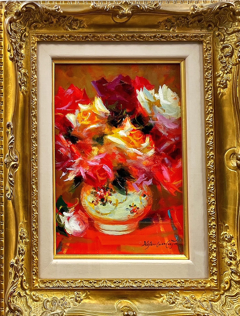 山本彪一 薔薇 4号 | 有限会社 ギャラリー瑞鳳