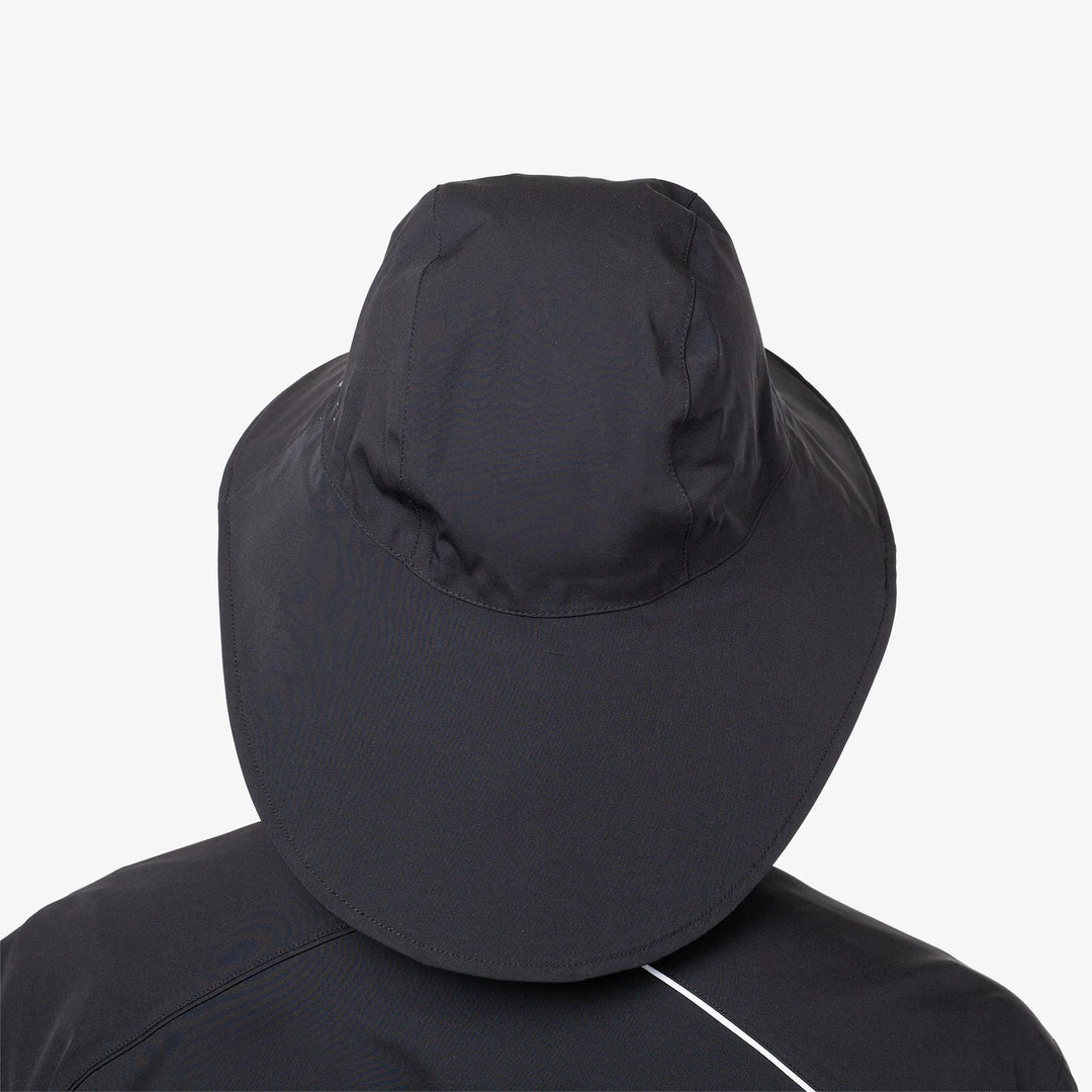 Asher Waterproof golf hat Black – Galvin Green