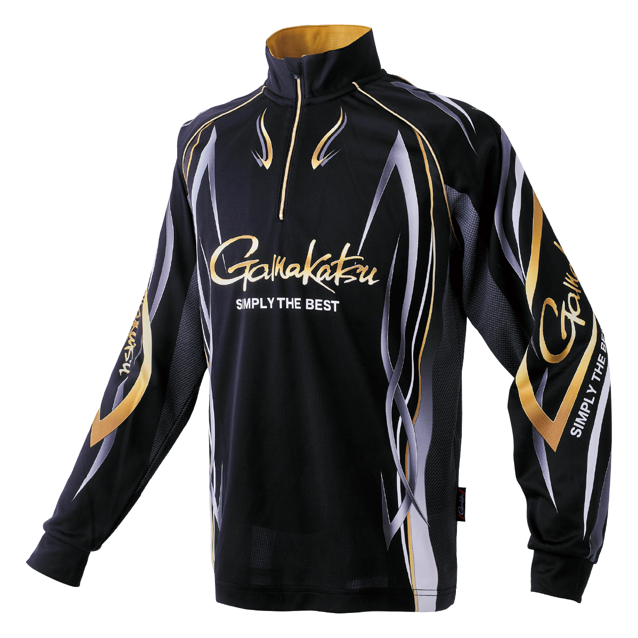 2WAYプリントジップシャツ(長袖) GM3734 | がまかつ