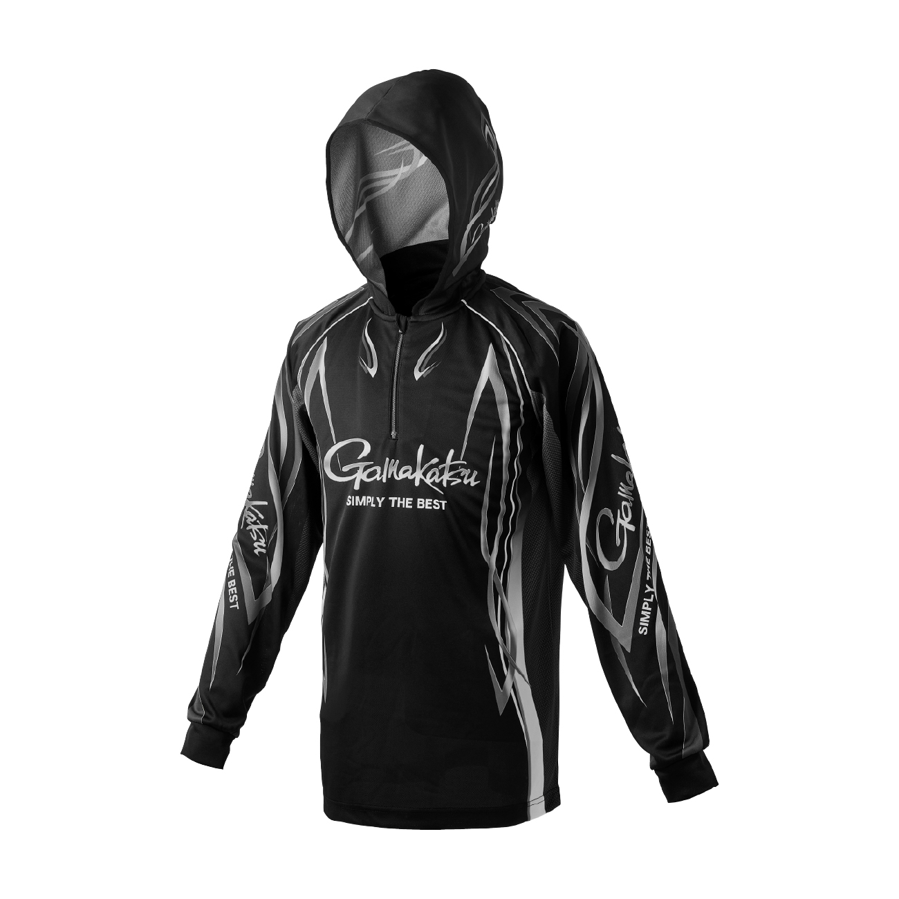 2WAY プリントジップシャツフーディ GM3736 | がまかつ