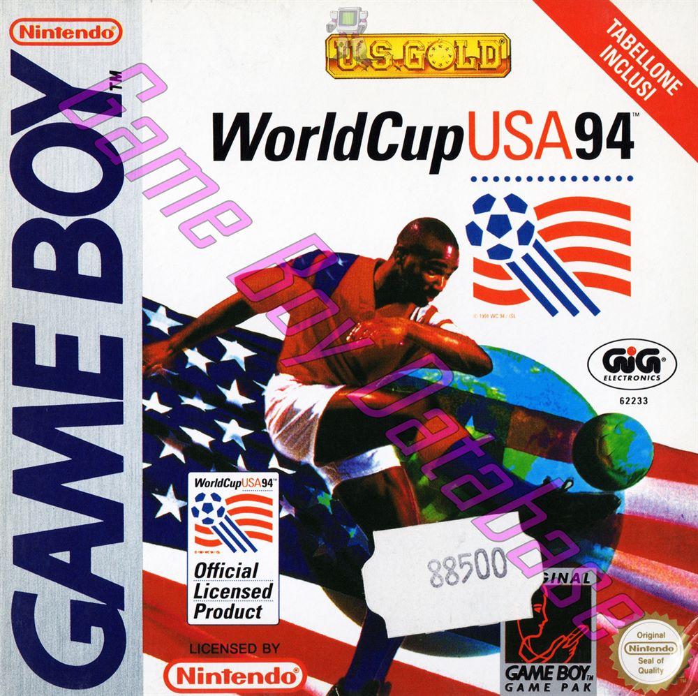 World Cup USA 94 ITA (40606) - Informations - Game Boy Database