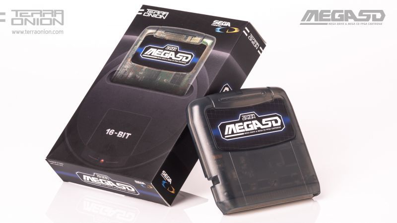 TeraOnion社製メガCDアダプタ「MegaSD」