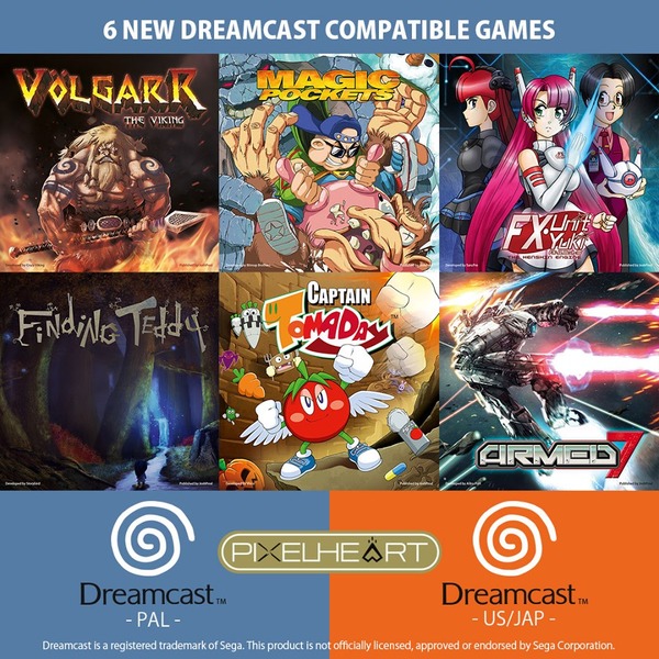 海外で6本のドリームキャスト向け新作ゲームが発売！ | Game*Spark