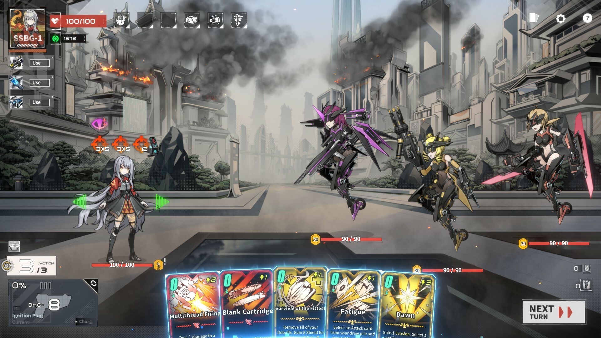 美少女×銃器×カードバトルなマニア垂涎のデッキ構築ローグライク