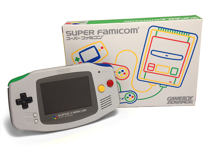 ファンメイドのカスタムカラーGBAが海外で大人気、スーファミをテーマ