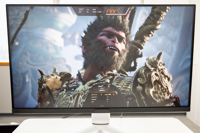 BenQゲーミングモニターの最高峰「MOBIUZ EX321UX」がゲーム体験を