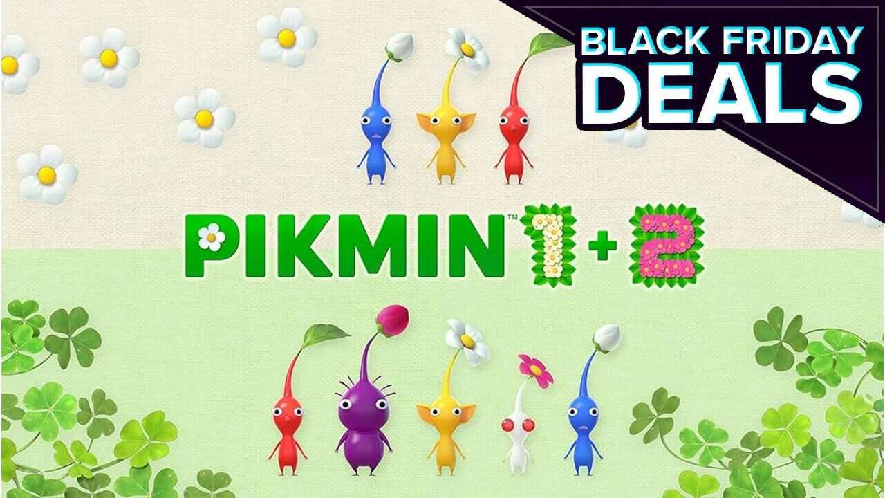 Pikmin 1 + 2 Collection For Nintendo Switch Is Only $30 For Black