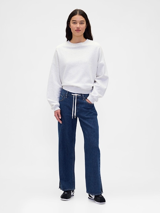 Low Rise Drawcord '90s Loose Jeans | Gap