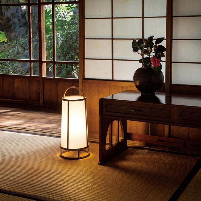 ANDO 和風スタンドライト・60W｜焦げ茶色｜照明のライティングファクトリー