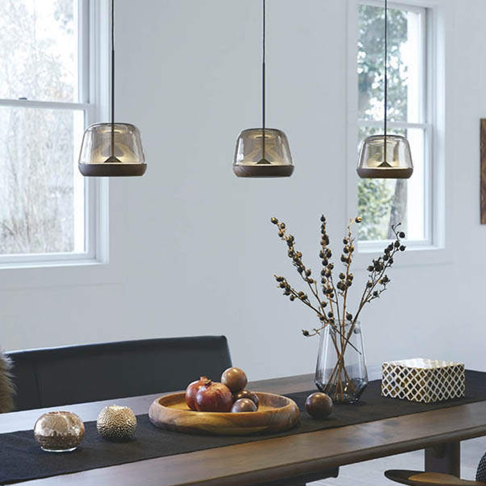 ウォールナット材 ペンダントライト・ダクトレール用｜照明の