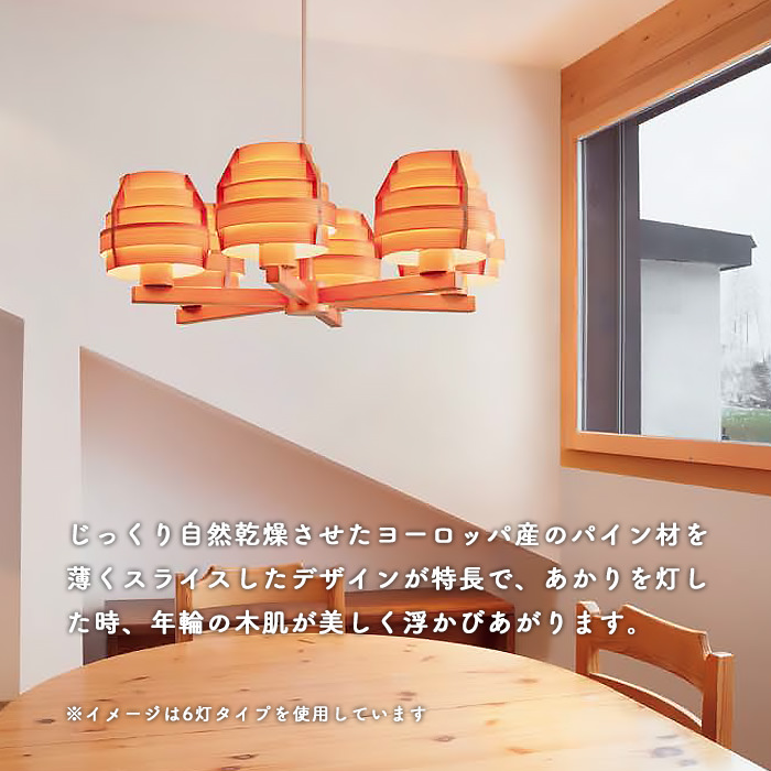 ペンダントシャンデリア 6灯 360W・北欧 ヤコブソンランプ｜照明の