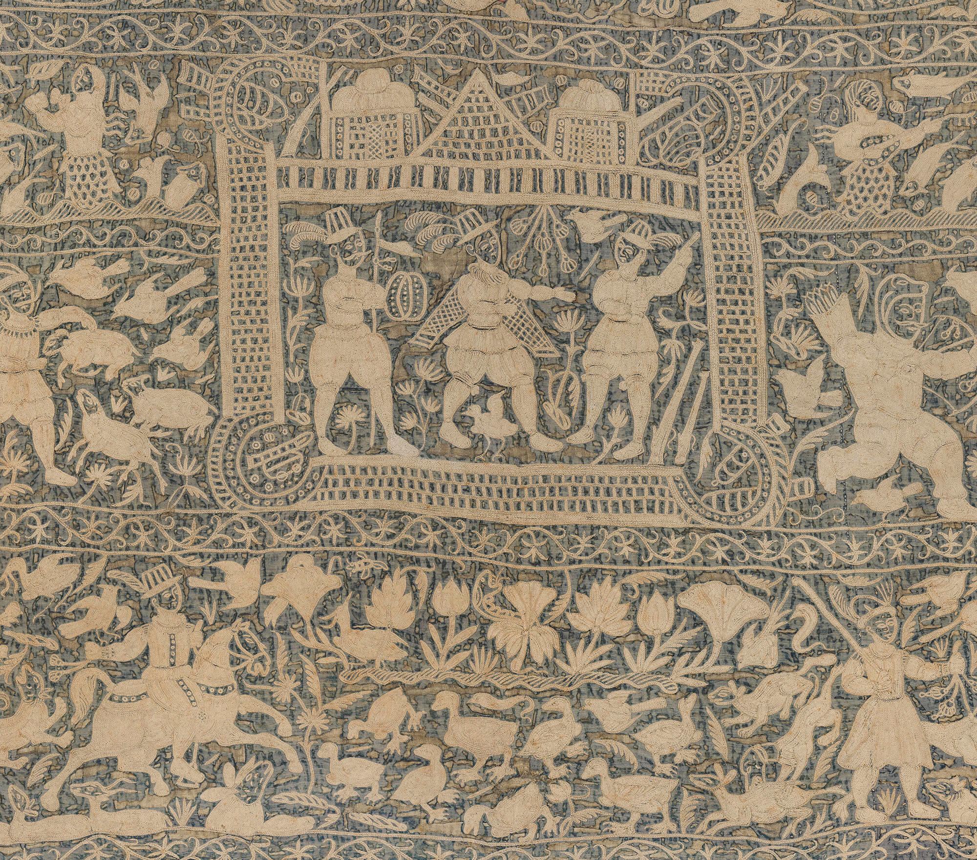Connecting Cultural Worlds: An Embroidery from India Celebrating