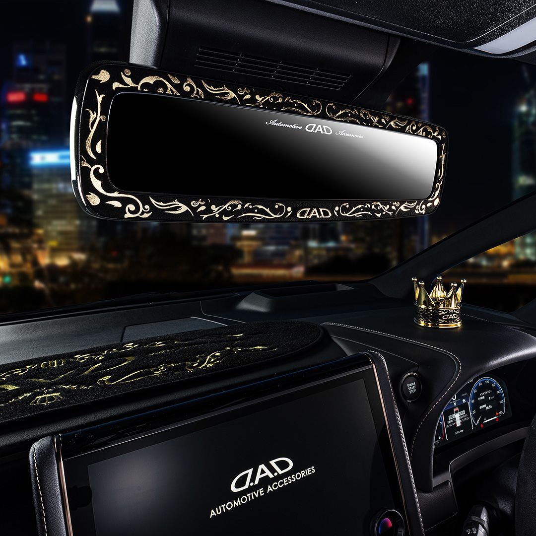 D.A.D ミラー アラベスク / ゴールド【HA704-02-01】 | ルームミラー