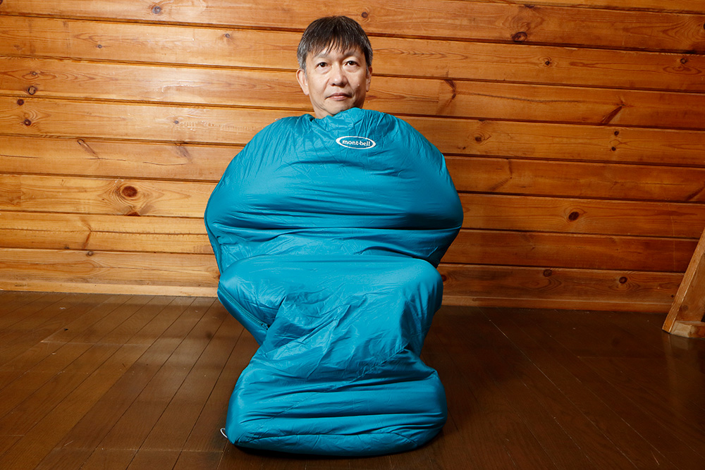 モンベルのシュラフを徹底研究！ 軽量化を追求したシームレス