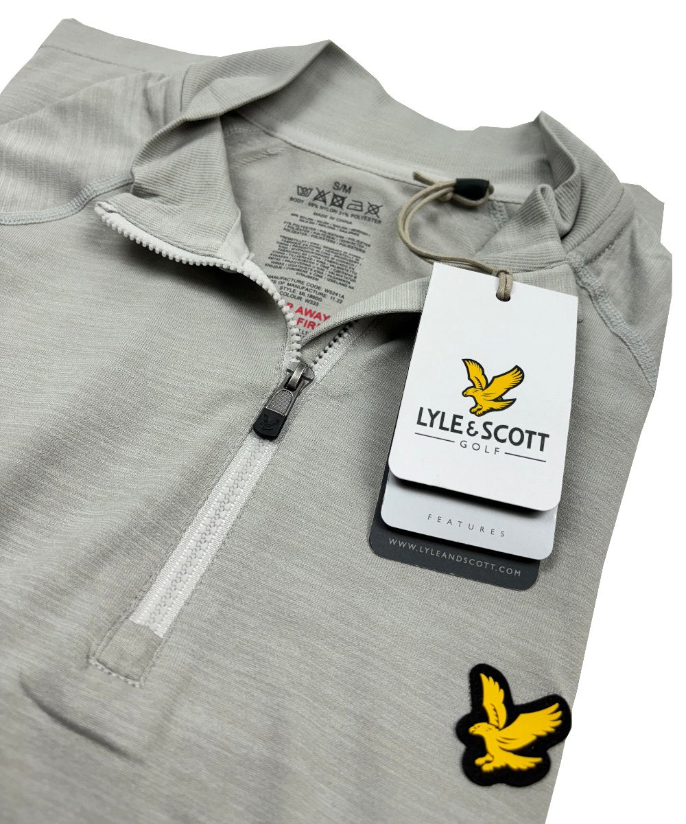 Lyle & Scott Golf Seamless 1/4 Zip Golf Midlayer – Glyde Golf