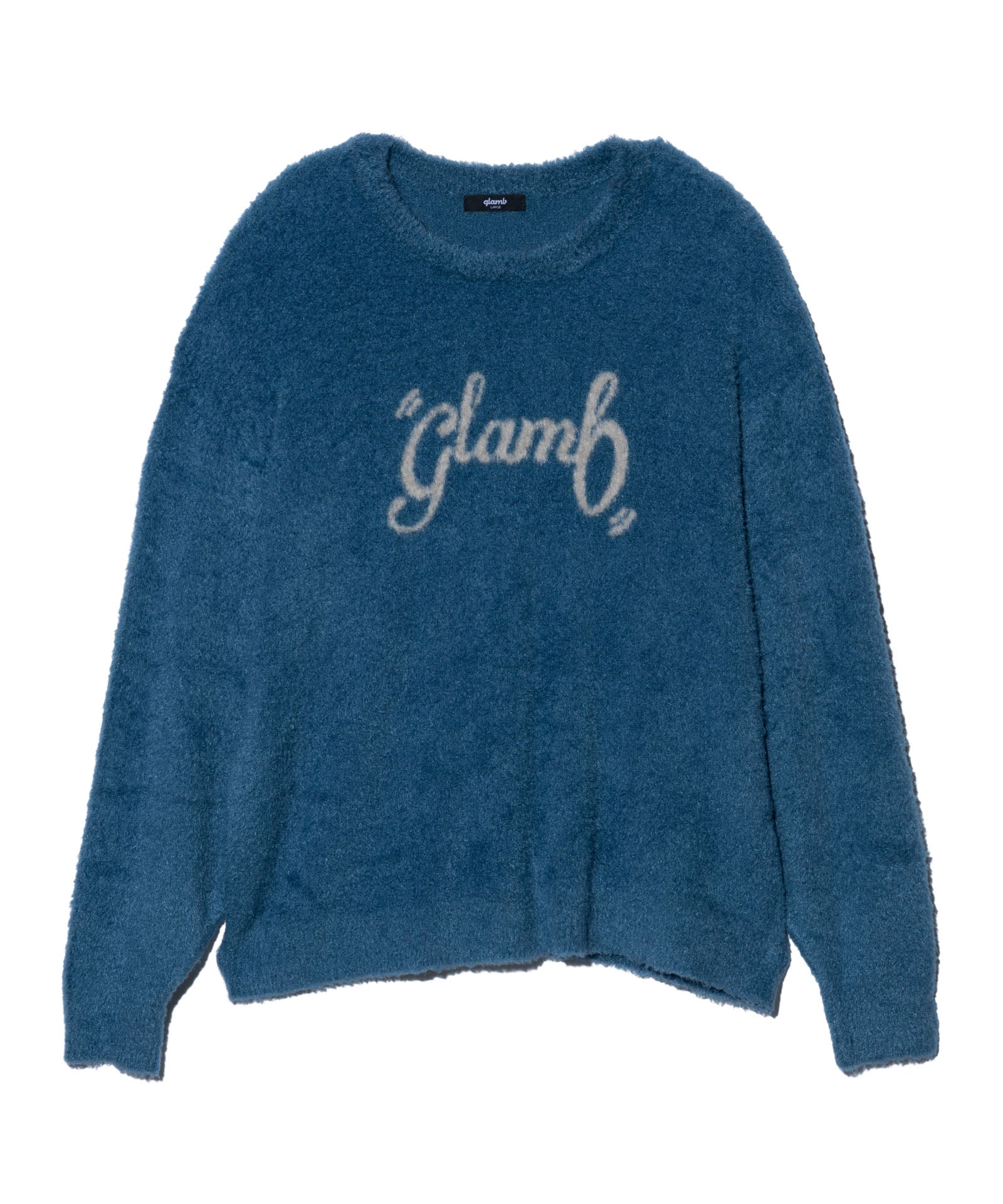 GB0325/KNT06 : Spin Logo Shaggy Knit / スピンロゴシャギーニット