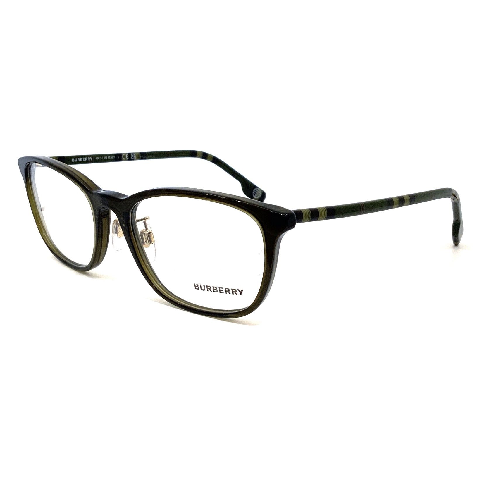 BURBERRY バーバリー メガネ BE2371D 4026 GREEN / CHECK GREEN 53