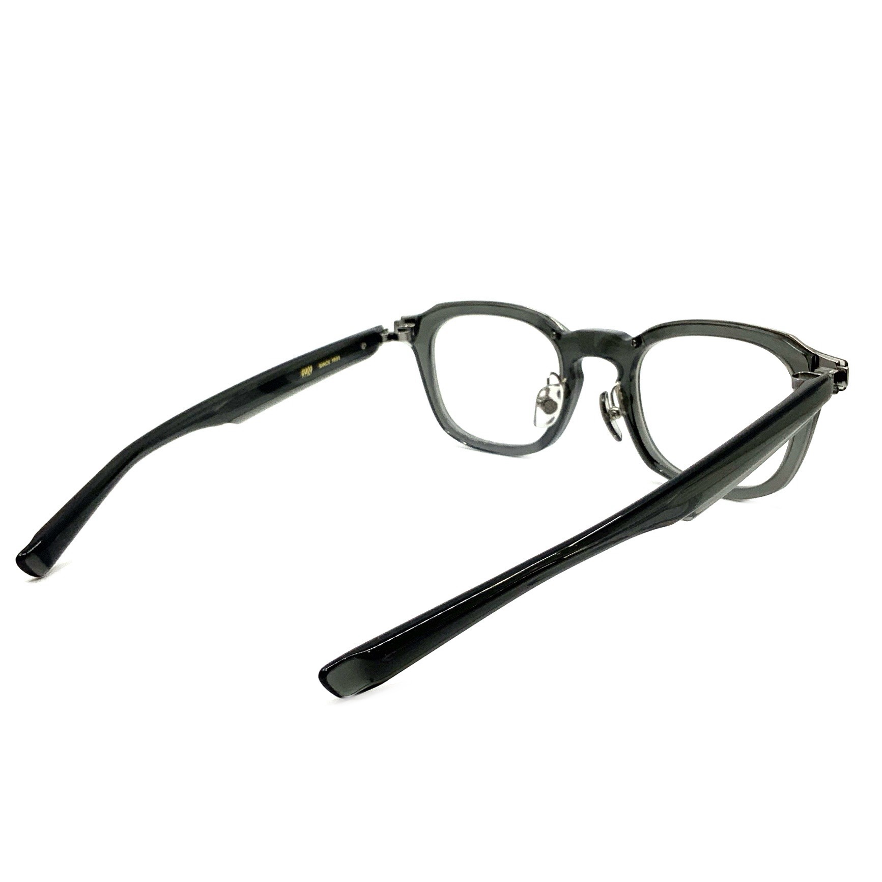 999.9 フォーナインズ メガネ M-117 8802 クリスタルスモーク × グレー