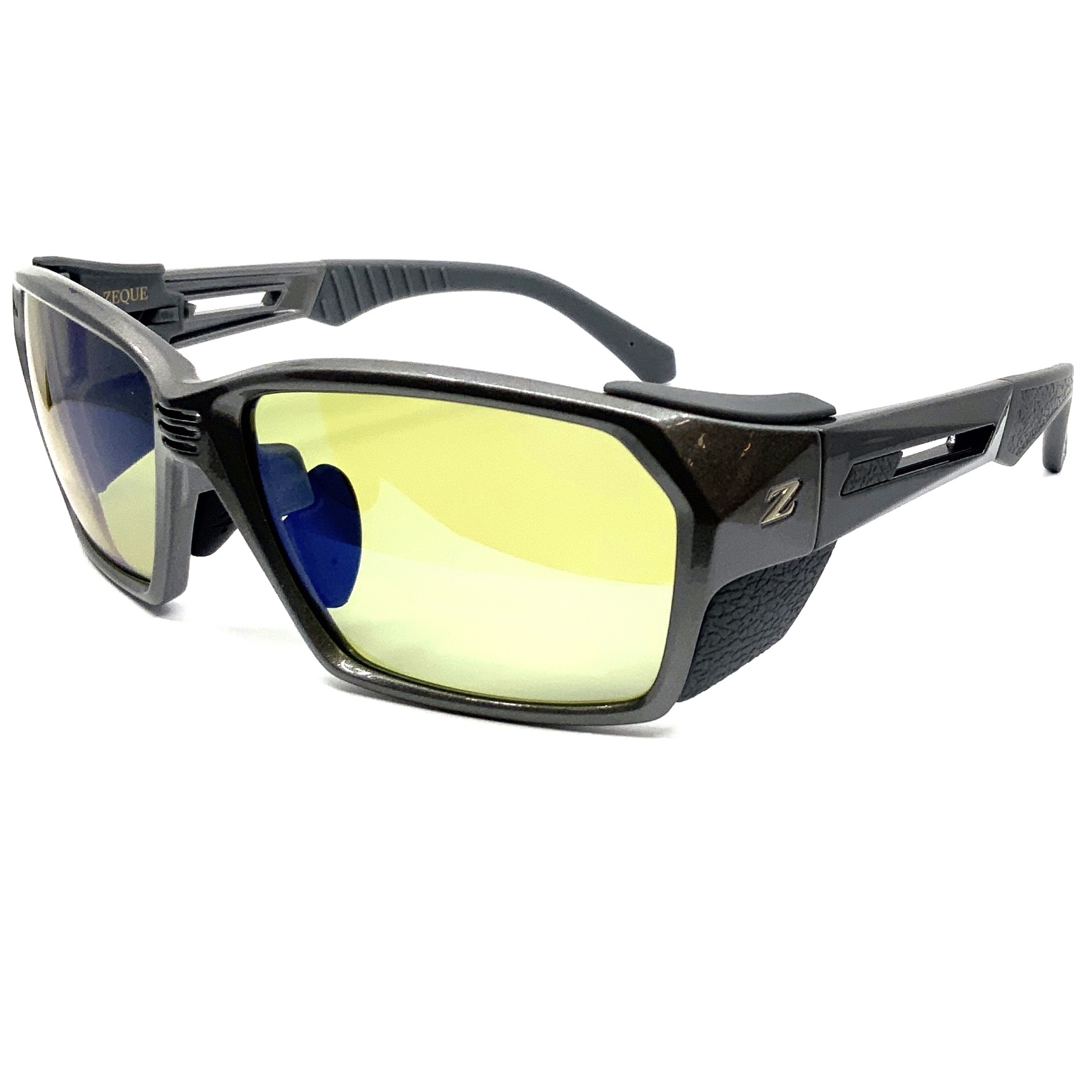 Zeque ゼクー サングラス LOOF ルーフ F-2043 GUNMETAL / EASE GREEN