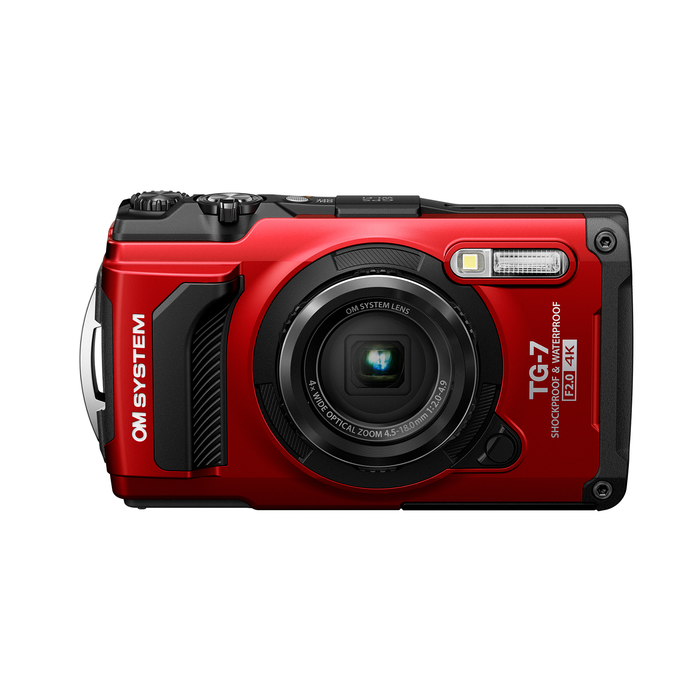 OM System Tough TG-7 Camera - Red — Glazer's Camera