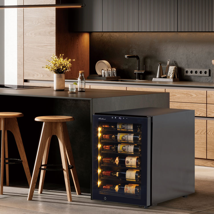 魅せる”ワインセラー ブリリアント22(FS-72)【家庭用ディスプレイ