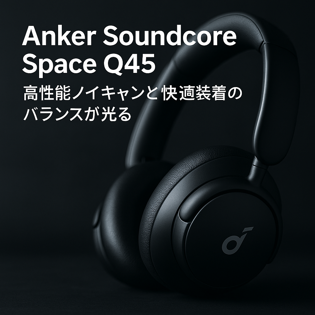 Anker Soundcore Space Q45｜高性能ノイキャンと快適装着のバランスが