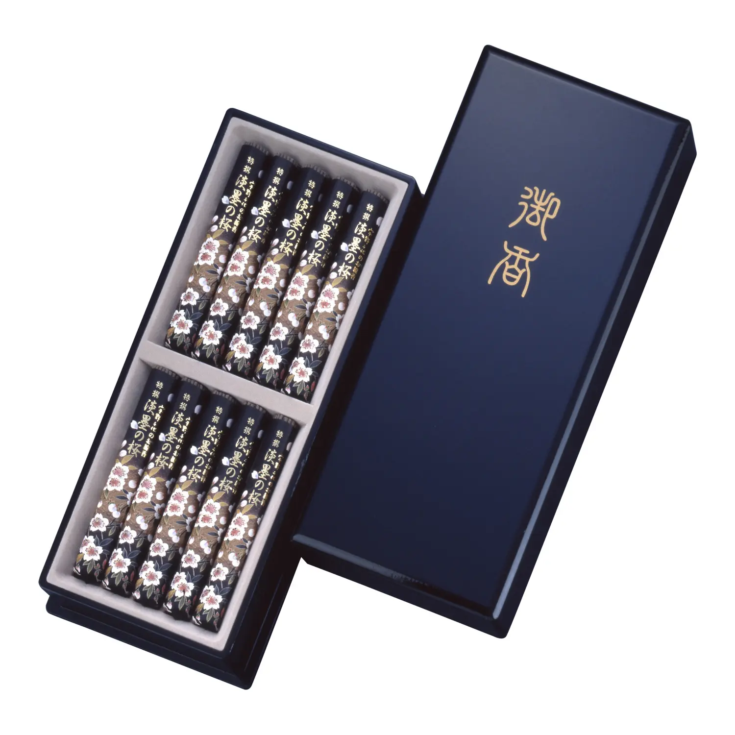 お線香 宇野千代特選淡墨の桜塗箱短寸10入｜ギフトプラザオンライン