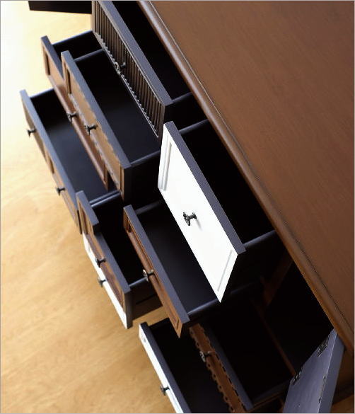 チェスト 木製 おしゃれ アンティーク レトロ 収納家具 リビング収納